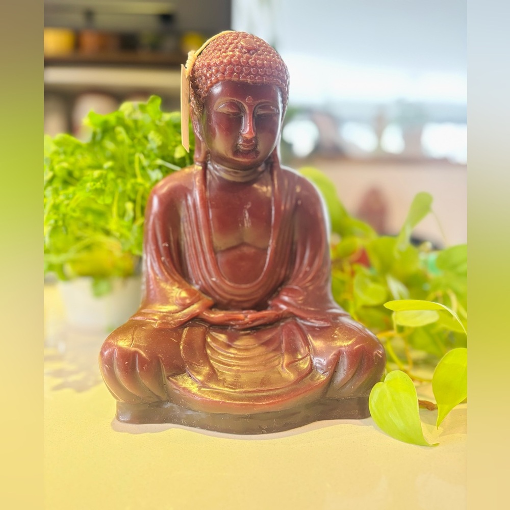 Giant Buddha Candle – Sweet Season – Handmade Candle - New With Tag- Early 2000s